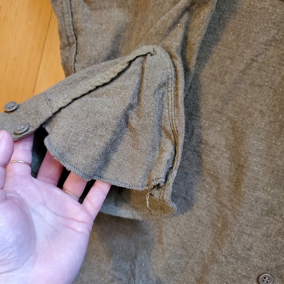 Vintage Wool U.S. Military Shirt Flannel - Picture 3 of 5